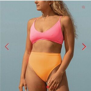 NWOT LEFT ON FRIDAY High waist Bikini bottom